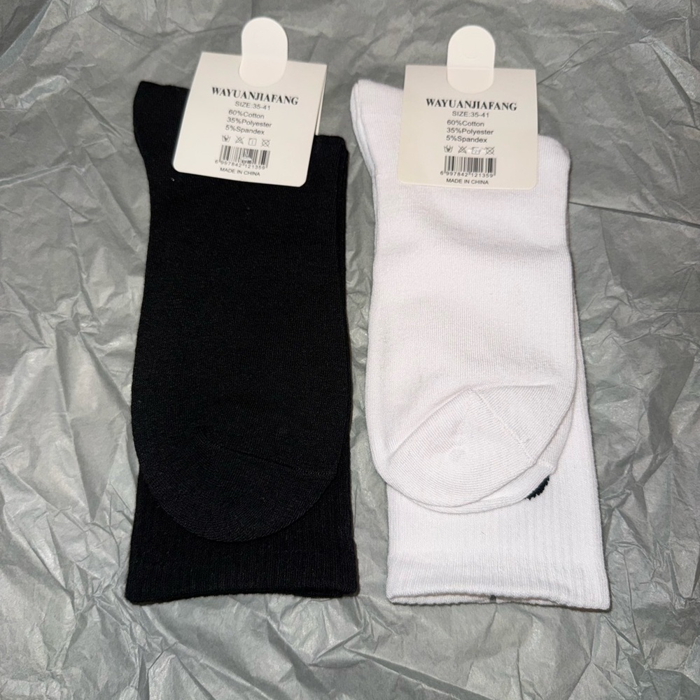 Chanel Style Logo Socks Crew Buy 2 Get 1 FREE! ❤️ - Picture 4 of 5